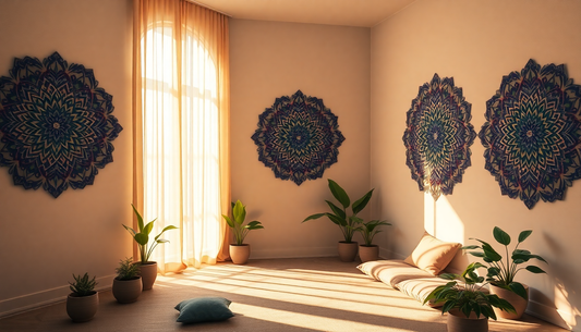 Elevate Your Space: Infusing Spiritual Serenity with Mandala Designs